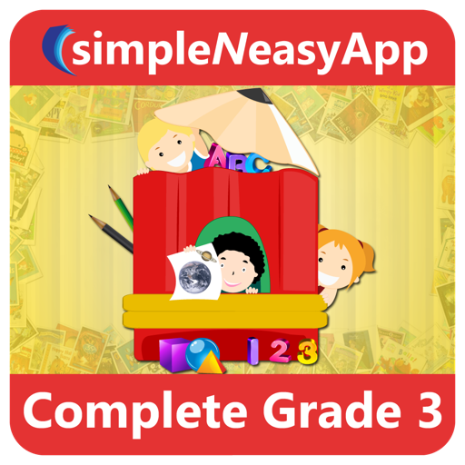 Complete Grade 3 (Math, English and Science) - A simpleNeasyApp by WAGmob icon