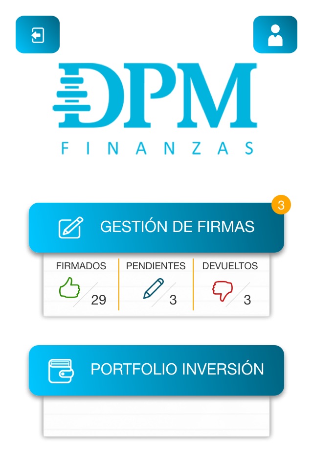 DPM Finanzas screenshot 2