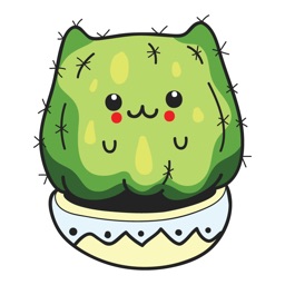 Dessert Cactus Stickers