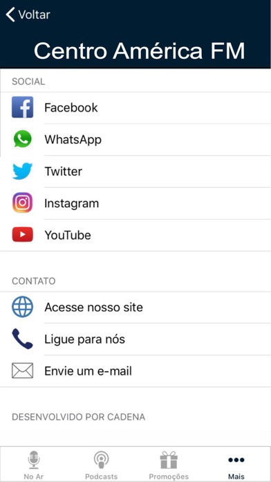 Centro América FM Screenshot