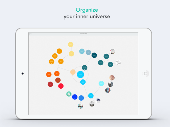 Mindly (mind mapping) iPad app afbeelding 1