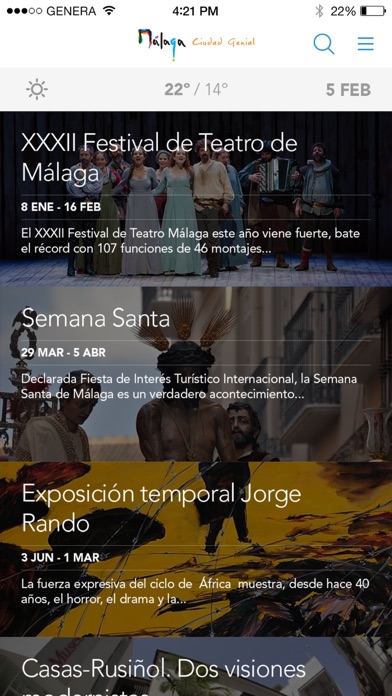 Screenshot #3 pour Málaga Turismo