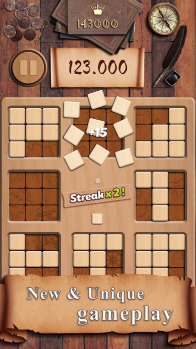 Screenshot #2 pour Woody 88: Fill Squares Puzzle