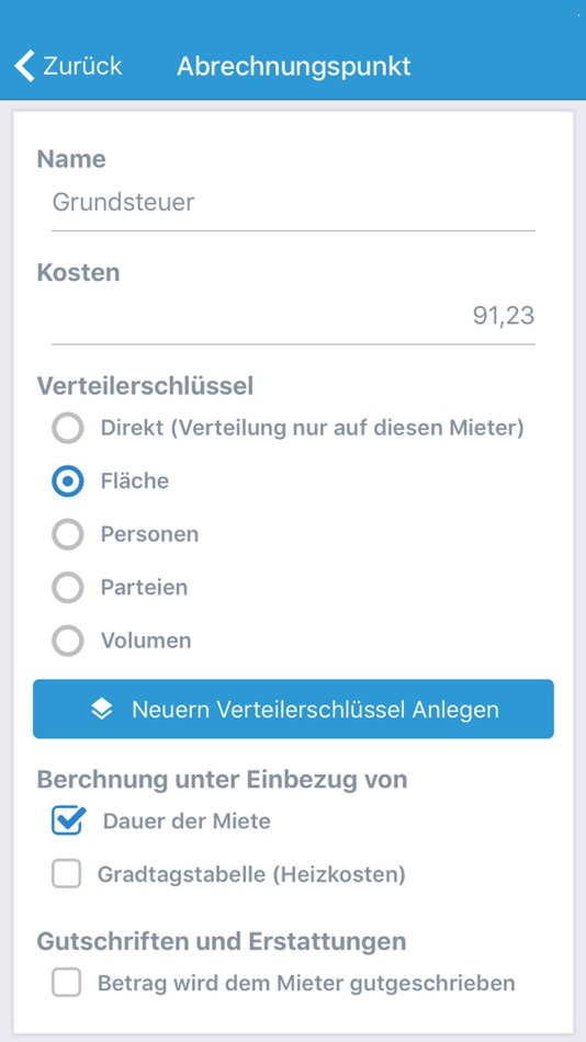 #3. Nebenkostenabrechnung (iOS) 由: Jasmin Ruettjerott