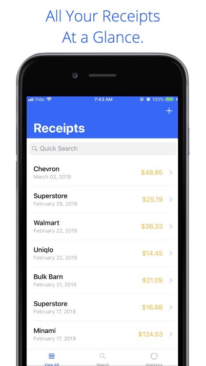 KeepReceipt - Receipt Tracker