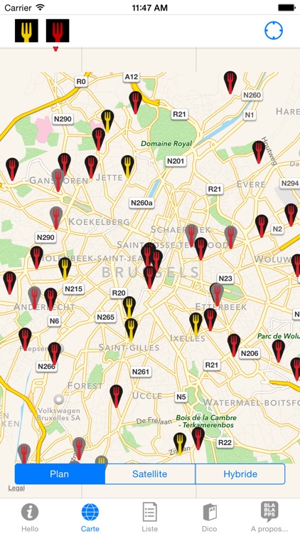 Des frites à Bruxelles