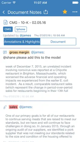 Game screenshot Sentieo Notebook For iPhone mod apk