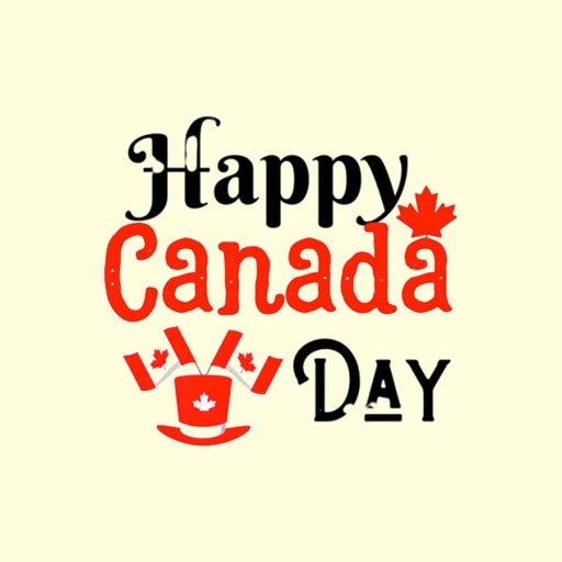 Happy Canada Day Stickers !