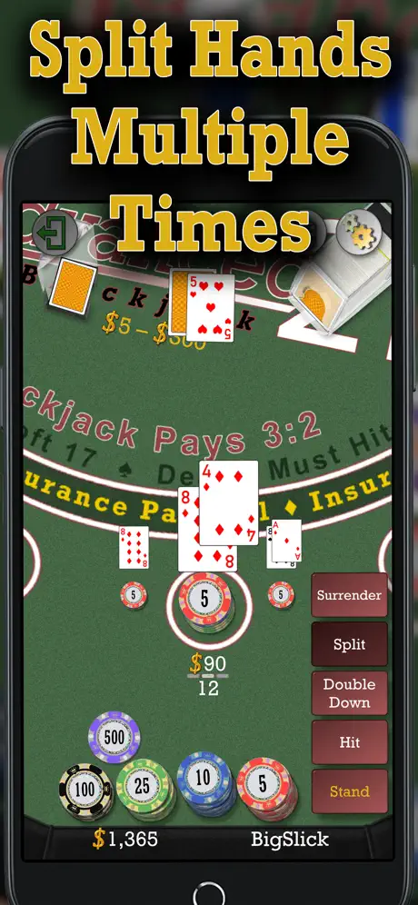Advanced 21 Blackjack