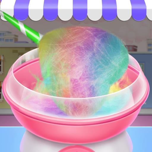 Cotton Candy Maker-Street Food Icon