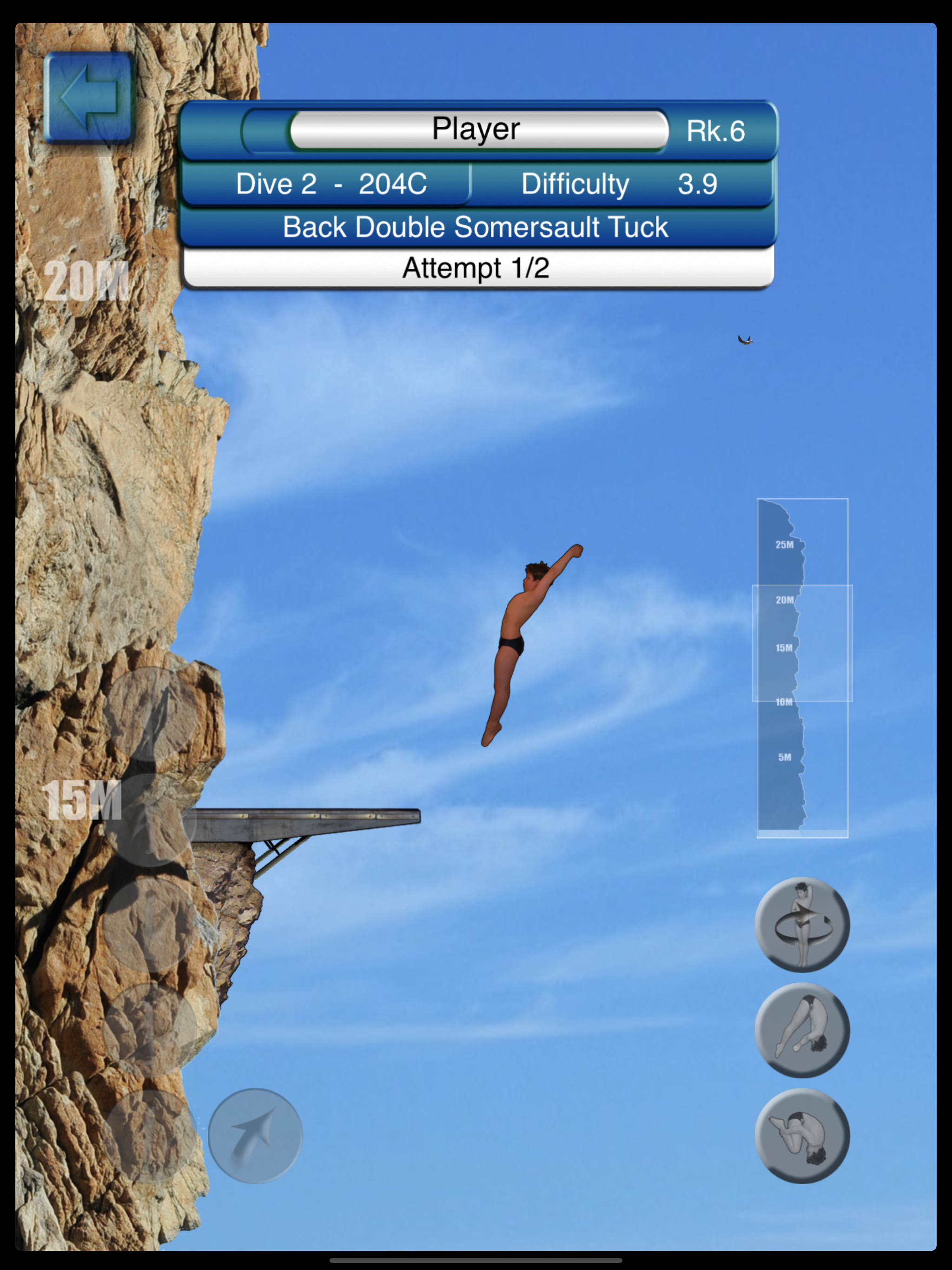 Cliff Diving Champ