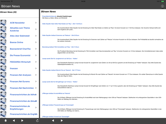 Screenshot #5 pour Börsen News