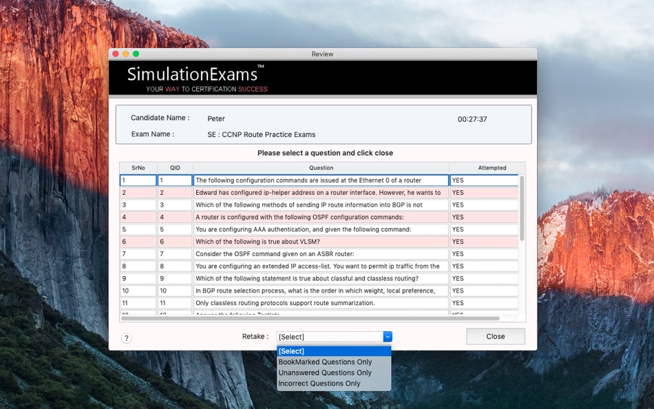 #7. SE : CCNP Route Practice Exams (macOS) 由: Anand Software and Training Pvt Lyd