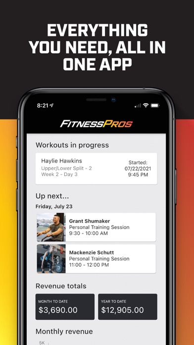 FitnessPros Screenshot