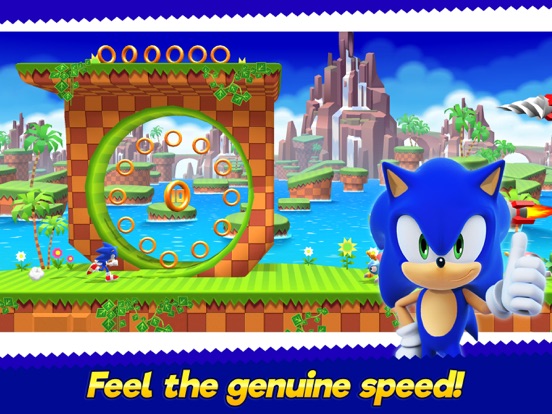 Sonic Runners Adventure iPad app afbeelding 1