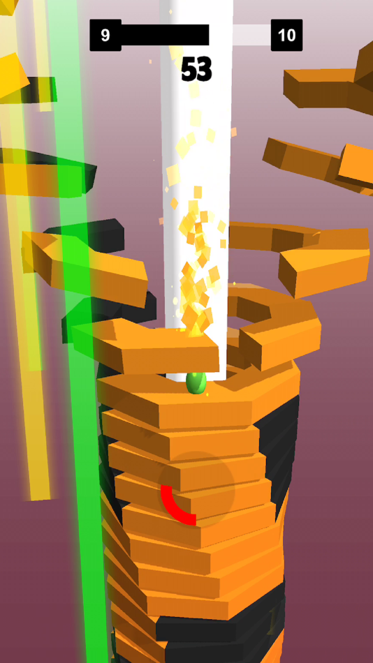 #3. Stack Fall 3D -Balls Blast (iOS) 由: Catobilli Games