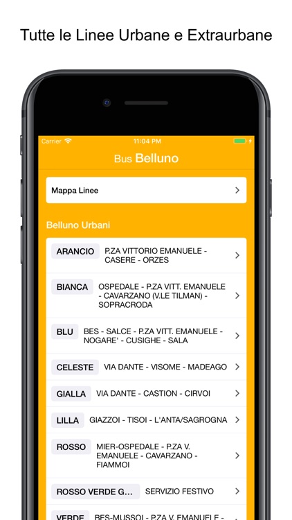 Bus Belluno Timetables