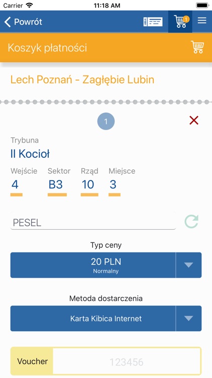 LECH Bilety screenshot-3