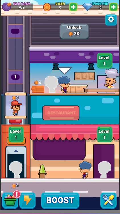 Idle Drive Restaurant Master