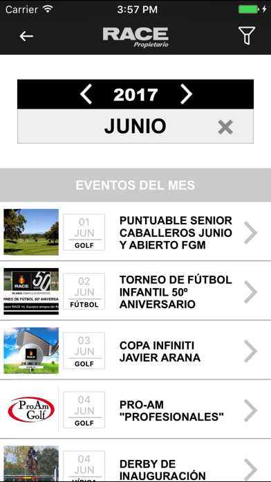 RACE Club Deportivo Screenshot