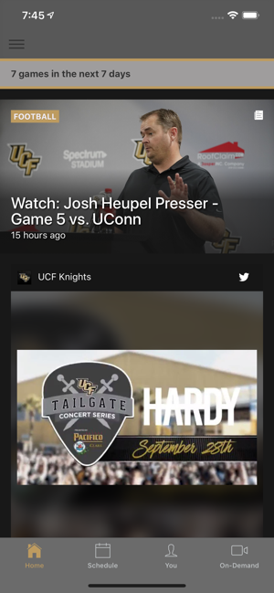 UCF Gameday(圖1)-速報App