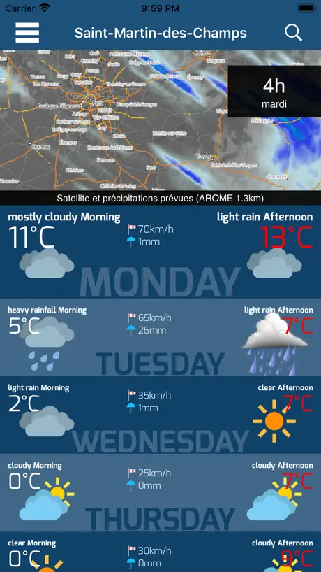 Infoclimat - live weather