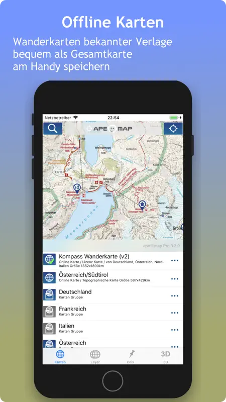 Outdoor Navigation ape@map screenshot 1 of 9