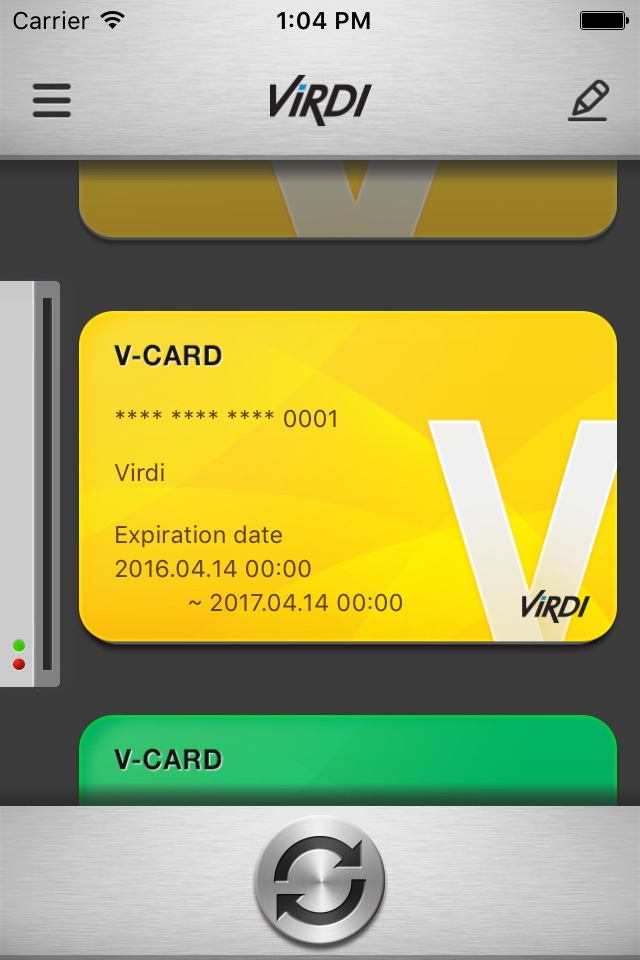 Virdi Mobile Card screenshot 4