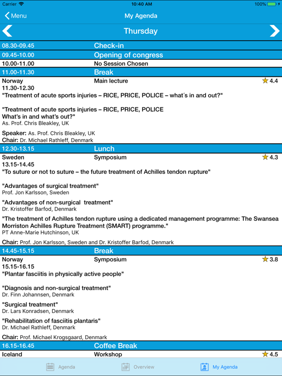 #sportskongres iPad screenshot 4 - Business app