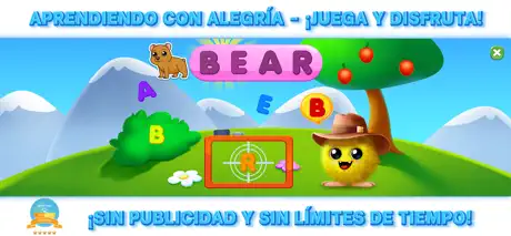 Juegos infantiles:aprender ABC