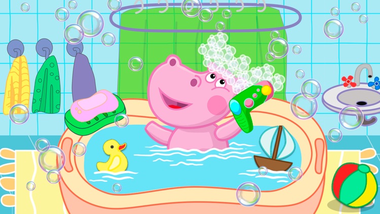 Hippo pet care game simulator screenshot-3
