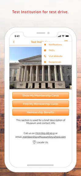Game screenshot eMembership Card apk
