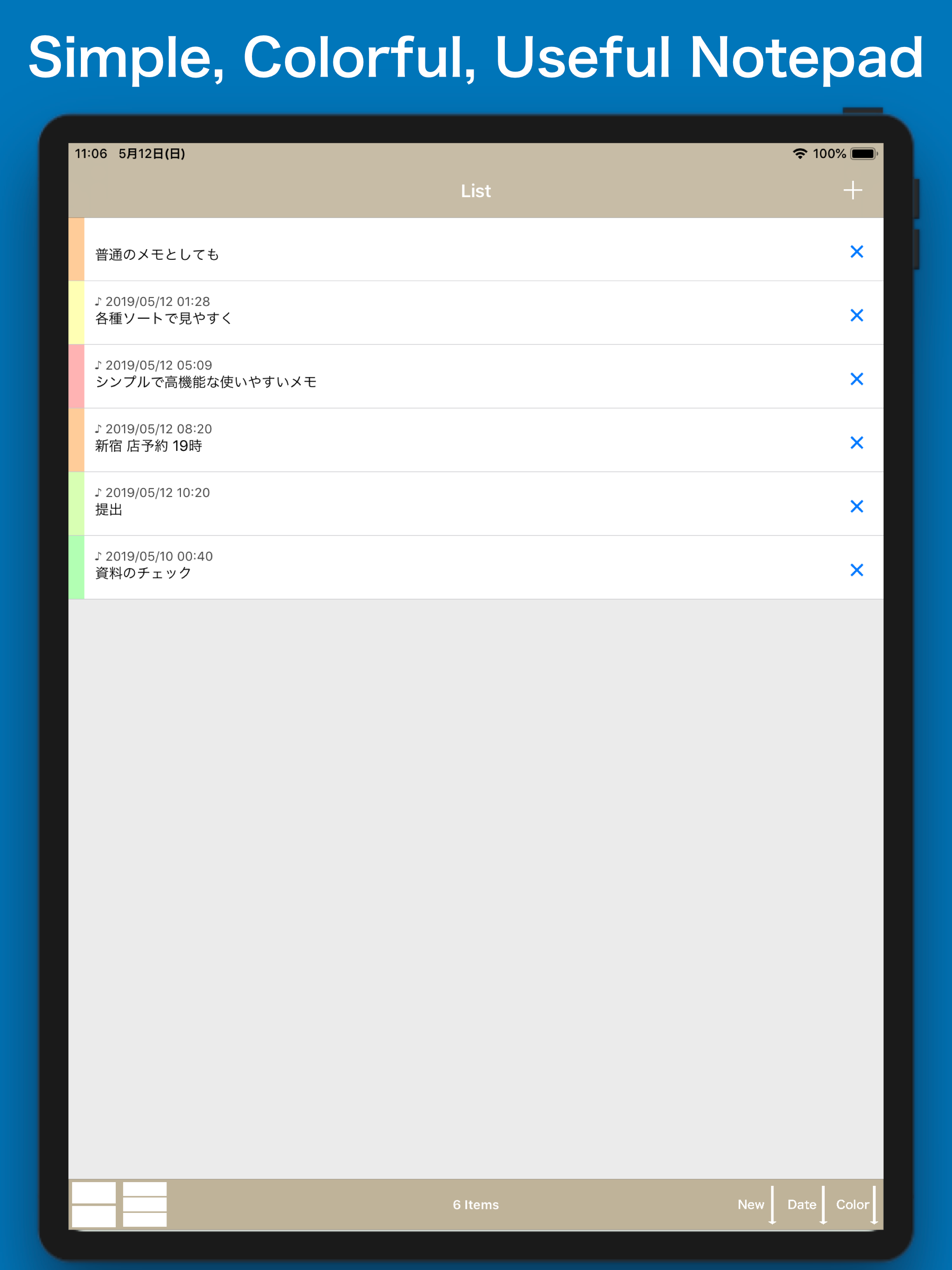 Task Note - Colors screenshot 4