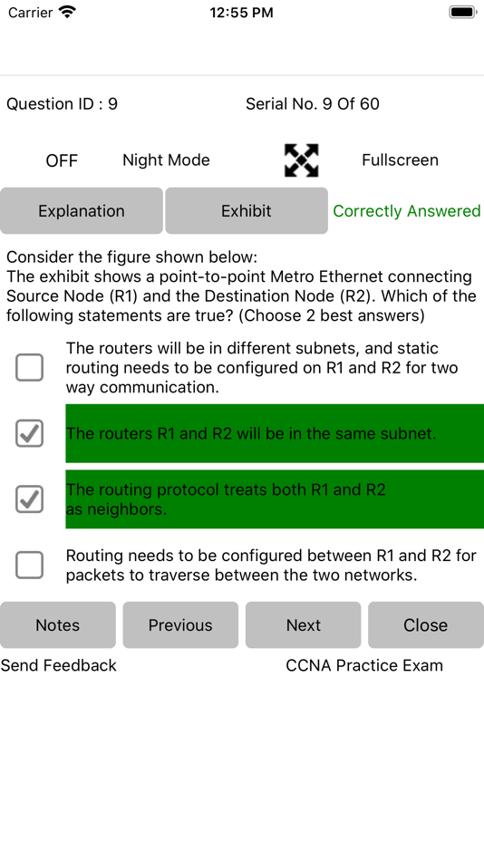 #10. CCNA 200-301 Exam Simulator (iOS) 来自: Anand Software and Training Pvt Lyd