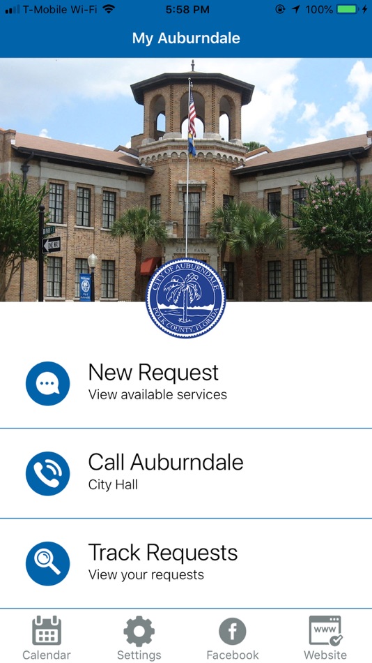 #1. My Auburndale App (iOS) By: Safety Now Solutions LLC