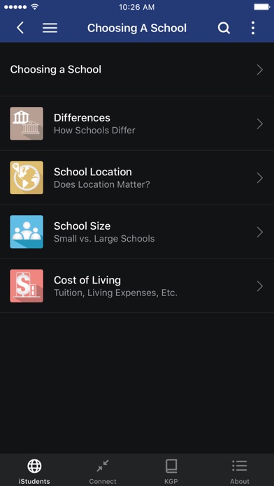 iStudents Screenshot