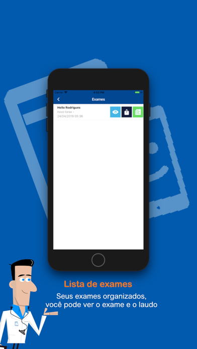 Entrega de Exames screenshot 2