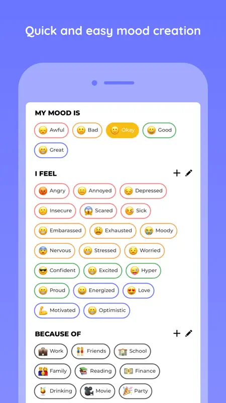 Moodio | Emotion Tracker screenshot 1 of 5