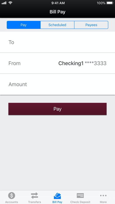 Mechanics Bank Mobile Banking Screenshot