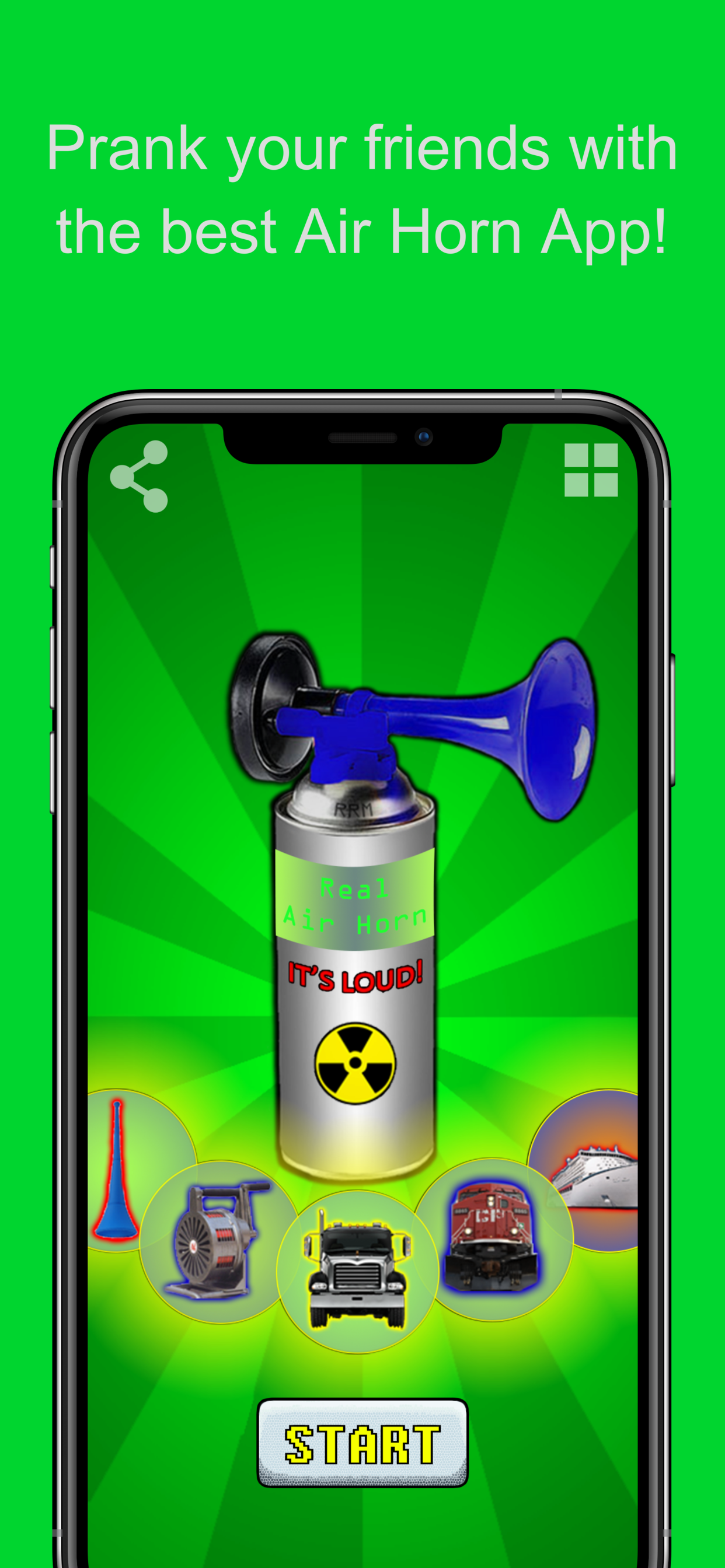 Real Air Horn (Prank)