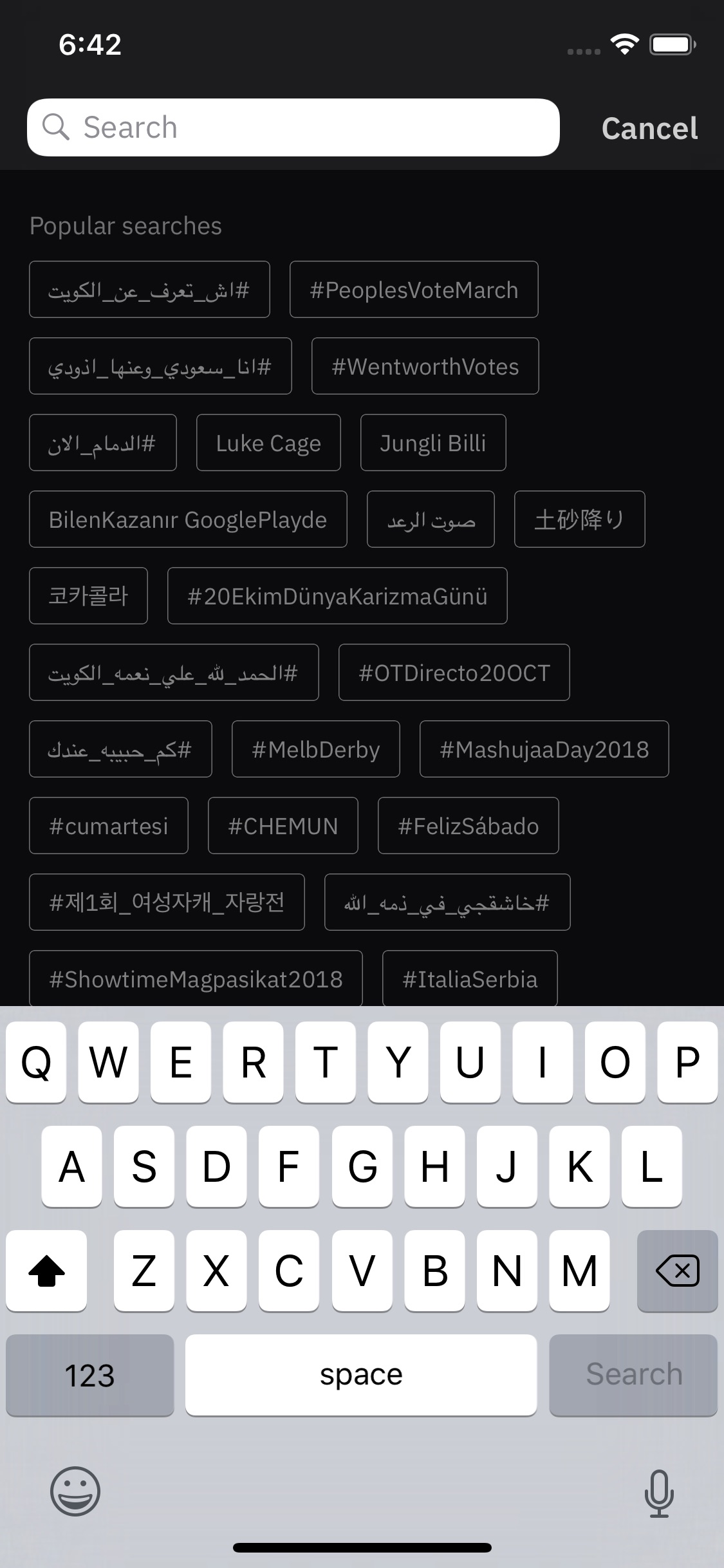 Screenshot do app Simple T for Twitter