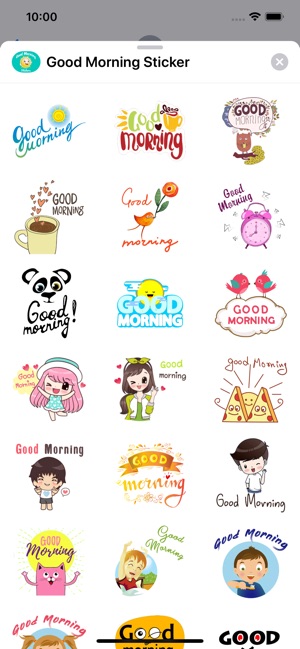 Good Morning Sticker(圖4)-速報App