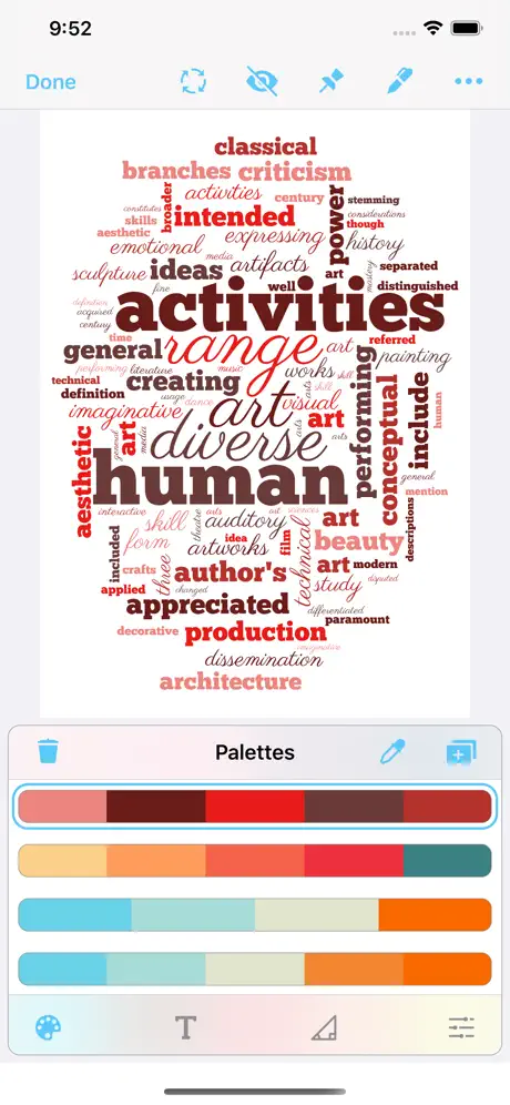 Wordcloud by Wordsalad
