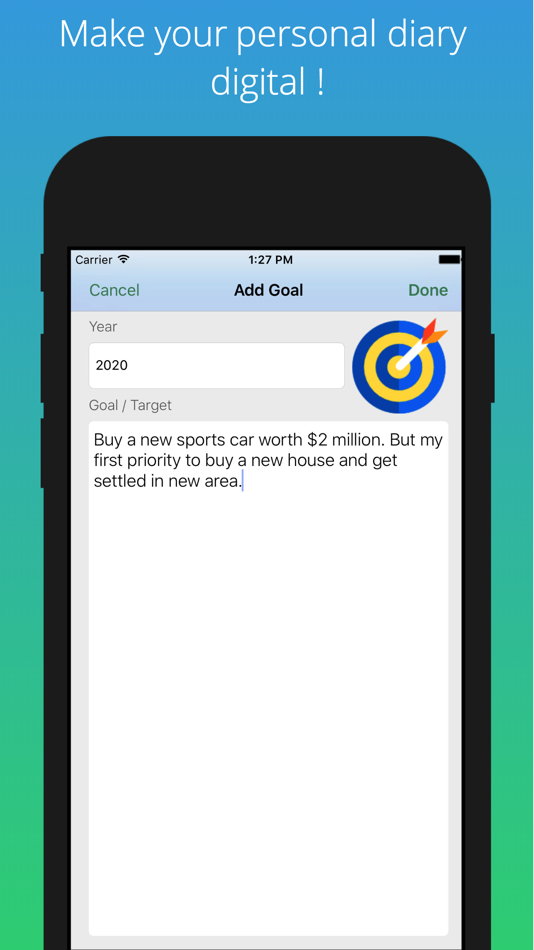 #5. Daily Diary - Journal - Moment (iOS) 由: Parth Pandya
