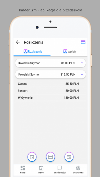 KinderCrm Screenshot