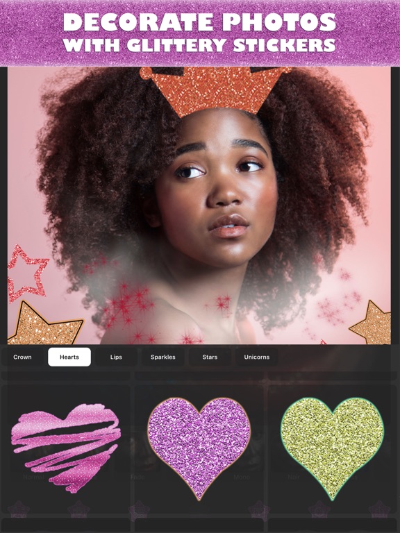 Screenshot #5 pour Effet Glitter Des photos