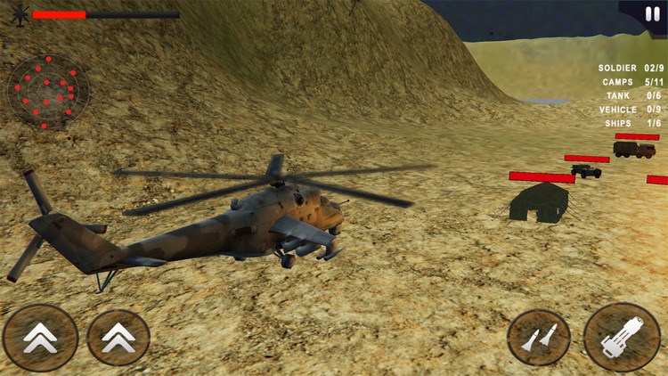 Modern Chopper :Shooting Game screenshot-3