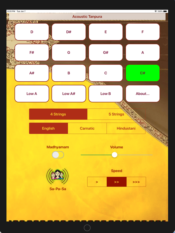 Screenshot #4 pour Acoustic Tanpura