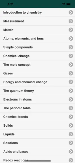 Game screenshot Glossary of Chemistry Terms mod apk