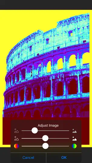 Capture d'écran de HOPE Meme Maker sur iPhone 8